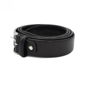 PRATENICE CINTURA UOMO 035-2 PELLE NERO ZIP PORTA-SOLDI