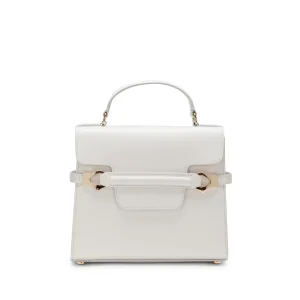 Magenta Tote bag in pelle