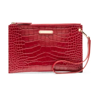 Bustina donna in pelle