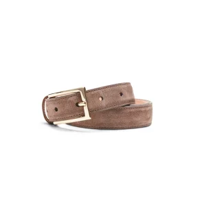 Cintura da donna in suede