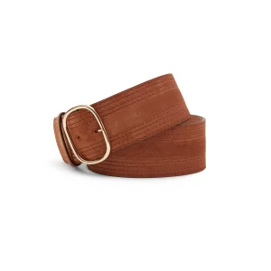 Cintura da donna in suede