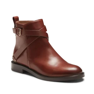 Stivaletto Magenta in pelle