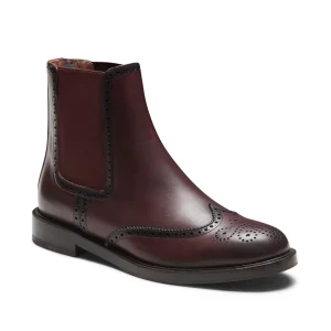 Stivaletto beatles in pelle da donna