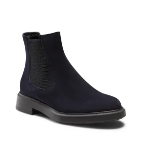 Stivaletto beatles in suede da donna