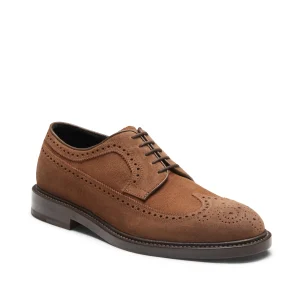 Derby in suede da uomo