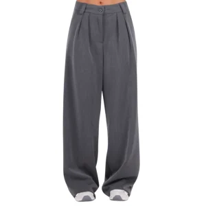 BERNA PANTALONE 25403814 GRIGIO
