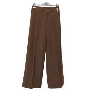 BERNA PANTALONE 25404166 BRILLANTINI MARRONE