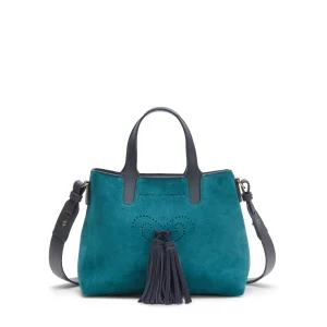 Hobo Tote Bag in suede