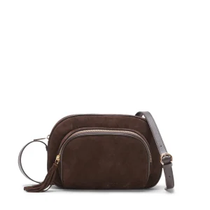 Borsa Brera a tracolla in suede