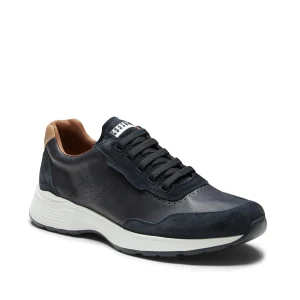 Sneaker in pelle e suede da uomo