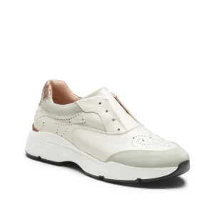 Sneaker in pelle e suede