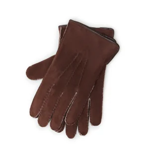 Guanto da uomo in shearling