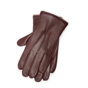Guanto da uomo in pelle