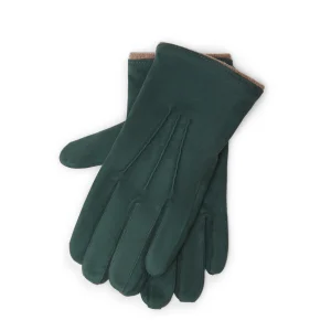 Guanto da uomo in pelle scamosciata