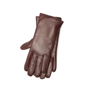 Guanto da donna in pelle scamosciata