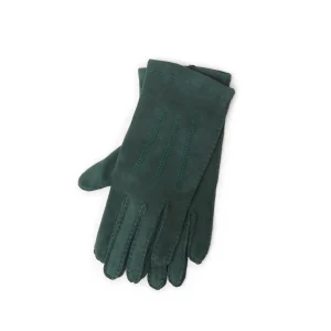 Guanto da donna in pelle scamosciata