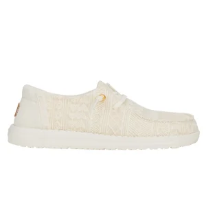 HEY DUDE SLIPON 43112 19B RICAMO BIANCO