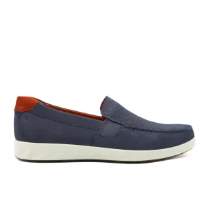 ECCO SLIPON 540504 02415 BLU