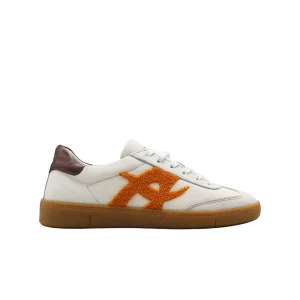 AMBITIOUS SNEAKER 14129 BIANCO ARANCIONE