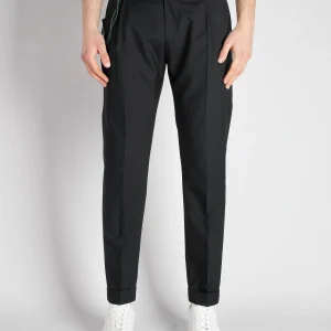 Pantalone 'Barber' Lana - Nero