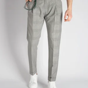 Pantalone 'Barber' Lana  - Principe di Galles