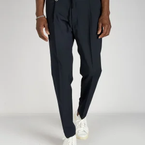 Pantalone in Lana - Blu