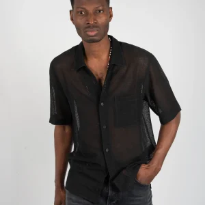 Camicia 'Booling' - Nero