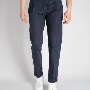 Pantalone 'Retro' Popeline - Navy