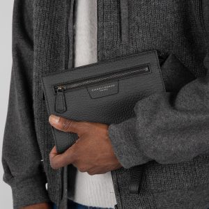 Pochette Pelle - Nero