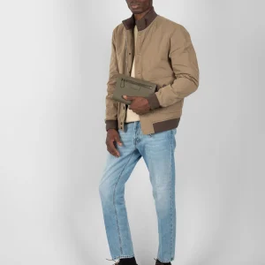 Pochette Pelle - Oliva