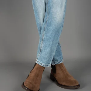 Stivaletti Suede - Tabacco