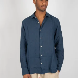 Camicia 'Pamplona' - Blu