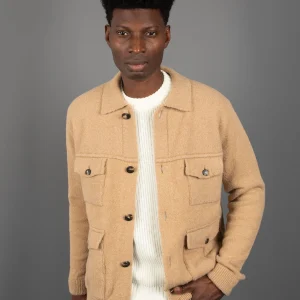 Maglia Giacca - Cammello