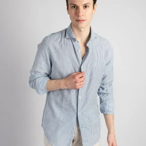 Camicia 'Harry' - Bianco/Blu