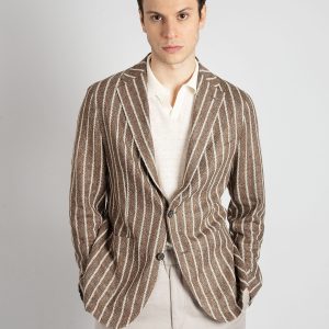 Giacca 'G-Dakar' Gessata - Tortora