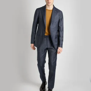 Abito 'Montecarlo' Lana - Blu Denim