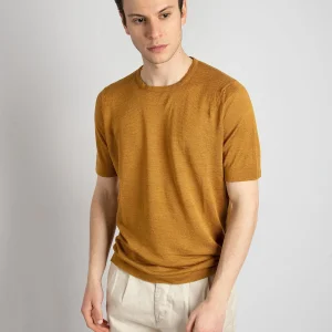 Maglia Lino - Senape