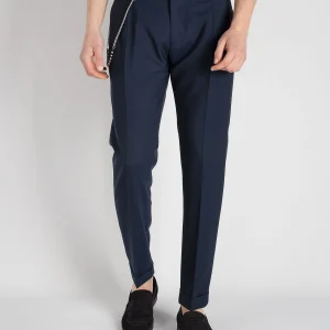 Pantalone 'Barber' Frescolana - Royal