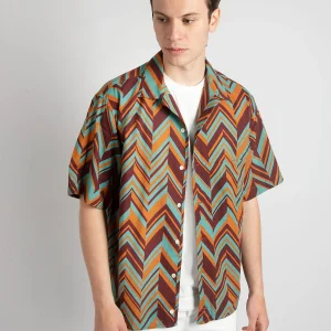 Camicia 'Geometric' - Multicolor