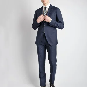 Abito 'Montecarlo' - Blu Microperato