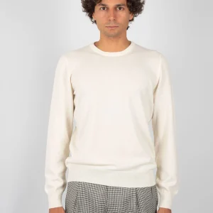 Maglia  Girocollo - Crema