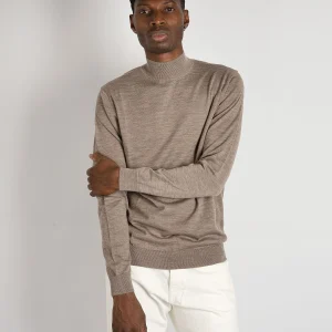 Maglia Lupetto Merinos - Tortora