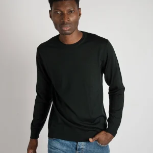 Maglia Girocollo Merinos - Verde Bosco