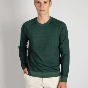 Maglia Felpa Raglan - Verde Bosco