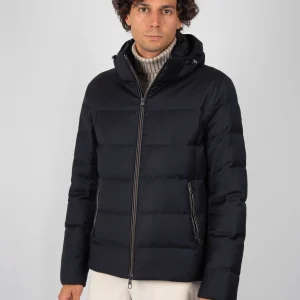 Piumino Lana - Blu Notte