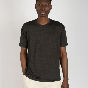 Maglia Lino Stretch - Antracite