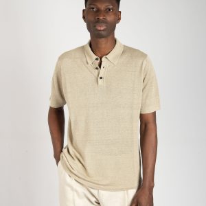 Polo Lino - Sabbia