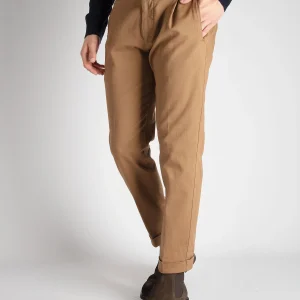Pantalone 'Retro' Cotone - Tabacco
