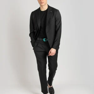 Abito 'A-Dakar' Lana - Nero