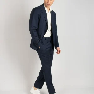 Abito 'Montecarlo' Lana Super 110'S - Blu